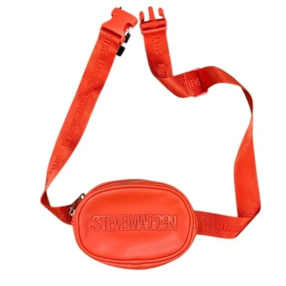 Steve Madden Bags Steve Madden Orange Logo Belt Bag Fanny Pack